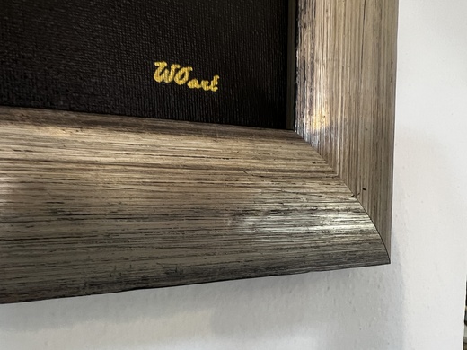 04 Originál obraz WOart 2404003003 detail plátna, rámu 04 .JP