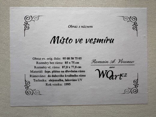 06 Originál obraz WOart 9508507505 detail ze zadu 06 .JPG