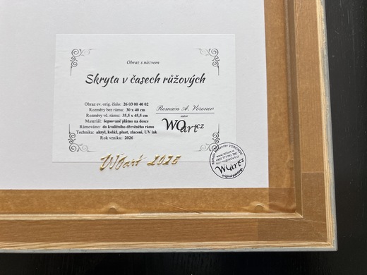 07 Originál obraz WOart 2603004002 detail ze zadu 07 .JPG