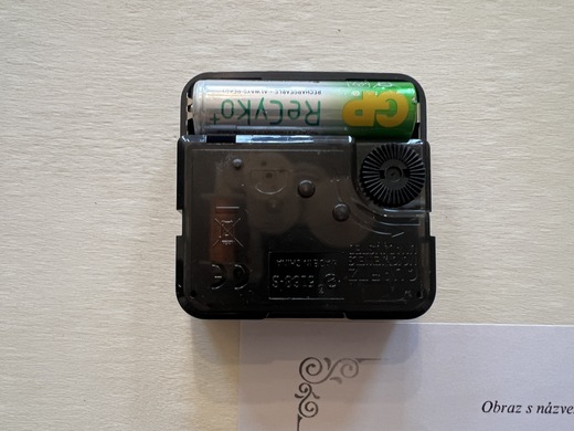 10 Originál obraz WOart 2503003007 detail stroje času ze zadu 